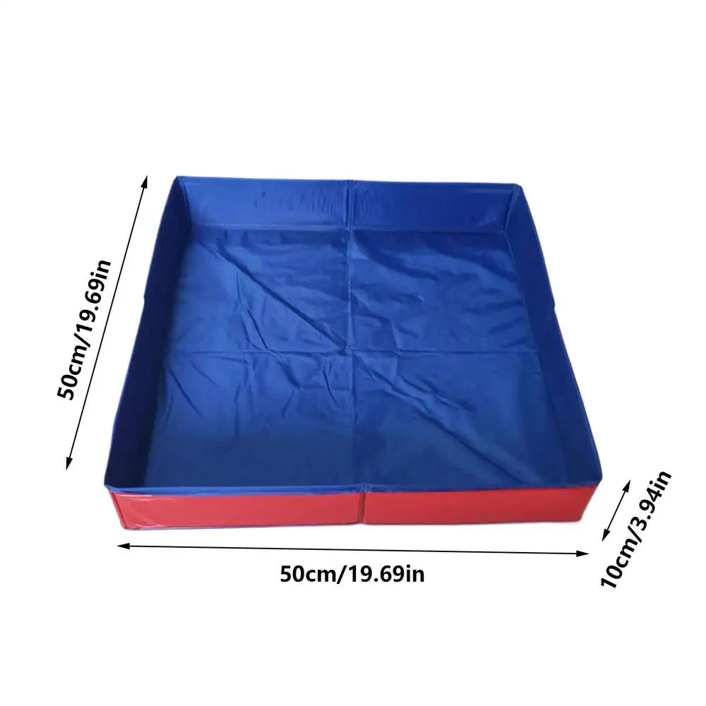 Doggie Swimming Pool PVC Folding Swimming Pool for Dog Anti-Slip Save Space Pet Puppy Bathing Tub for Home Yard Garden Outdoor