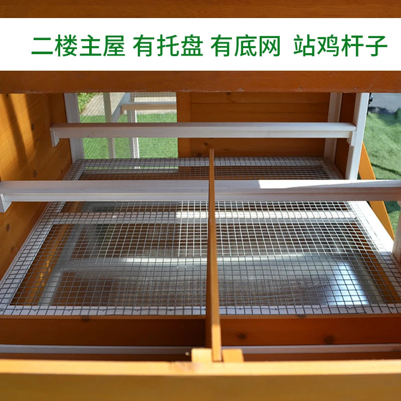 Outdoor Chicken Coop Home Large Pigeon Coop Cat Hutch Cage Dog Hutch Bird Cage Rabbit Hutch Cage