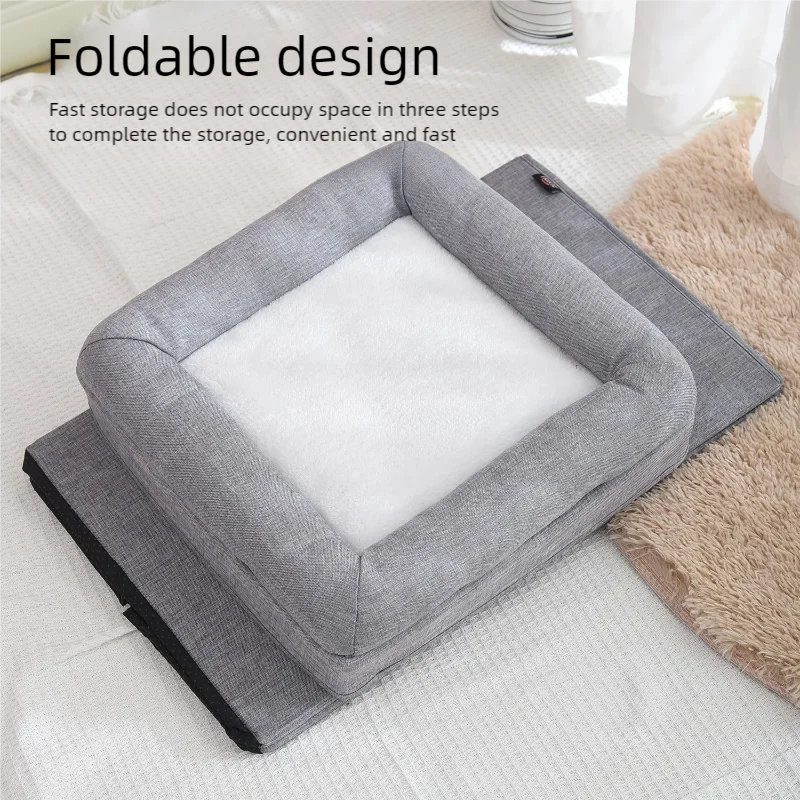 Nid douillet pour chat – Lavable & pliable