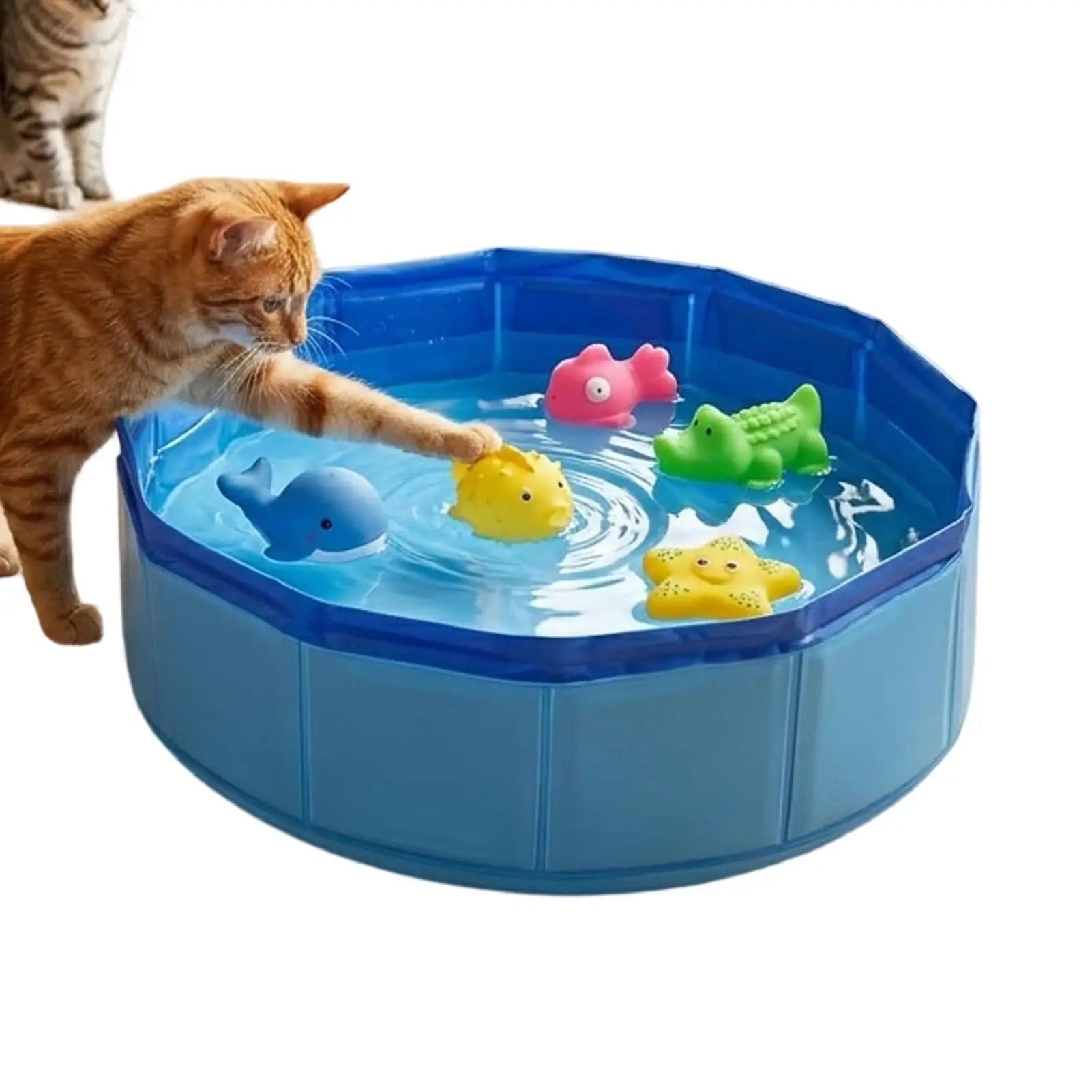 Pet Pool Foldable Dog Bath High-Strength Doggy Swimming Pool Pet Bathtub Tub Et Cleaning Water Basin Pet Bathing Tub Pool