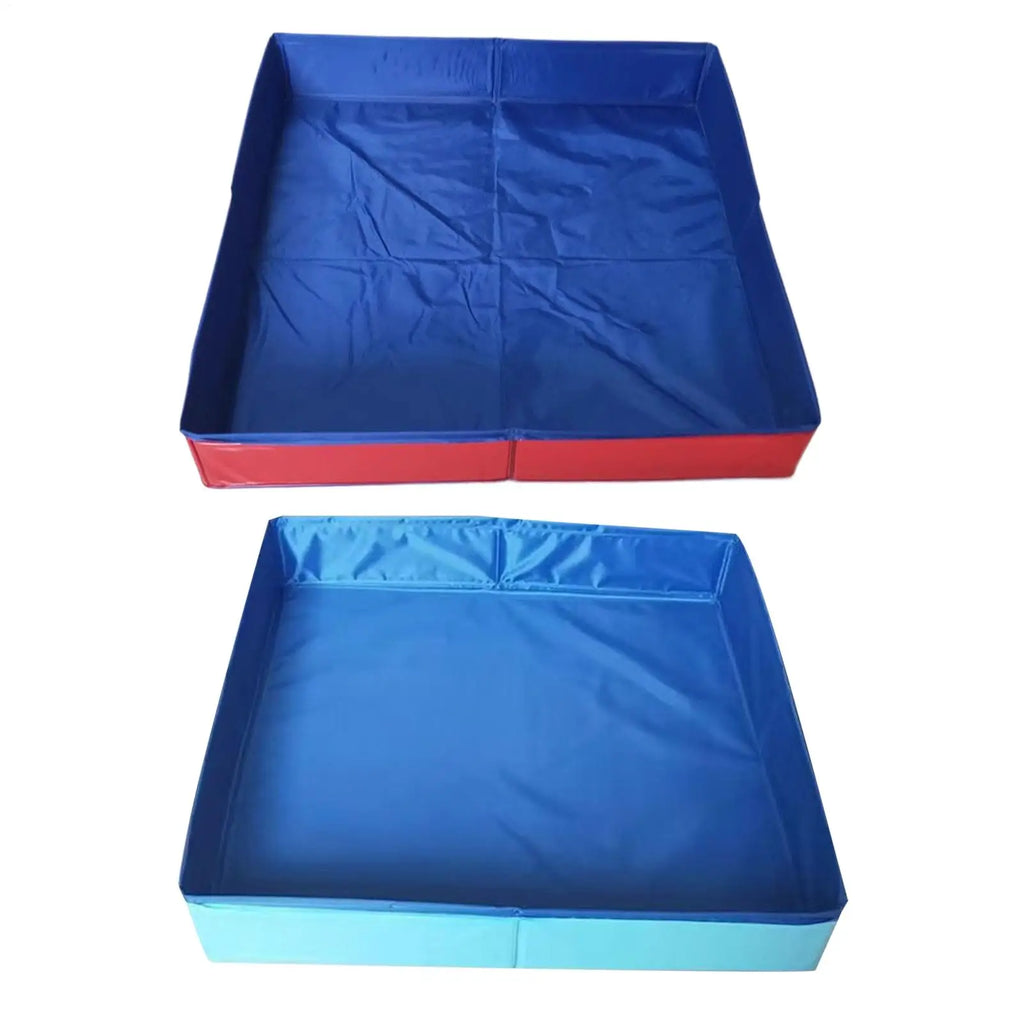 Doggie Swimming Pool PVC Folding Swimming Pool for Dog Anti-Slip Save Space Pet Puppy Bathing Tub for Home Yard Garden Outdoor